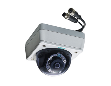Moxa VPort P16-2MR36M-CT - EN 50155, day& night, IR, FHD IP Camera, 3.6mm lens, PoE, M12 connector, -25 to 55  Degree C by MOXA